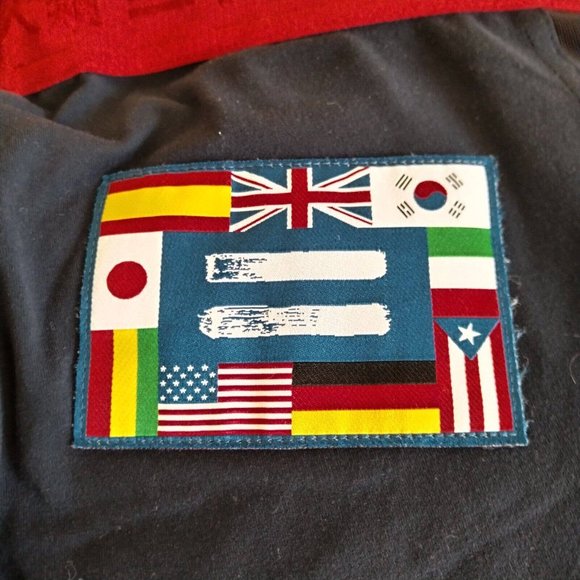 Adidas Originals X Pharrell Williams Leggings Women's 14 Black Red HU Human Race - Picture 13 of 16